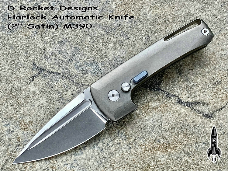 D Rocket Designs  Harlock Automatic Knife  (2